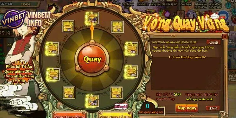 Quay Slot Naruto – Trò Chơi Nổ Hũ Siêu Hot Tại Vinbet 4 Quản lý vốn cược hợp lý giúp kéo dài thời gian chơi