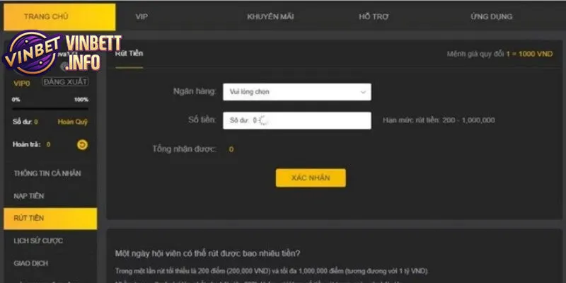 Tất Tần Tật Về Nạp Tiền Vinbet – Phương Thức Và Ưu Đãi 3 Có nhiều phương thức nạp tiền cược như chuyển khoản ngân hàng