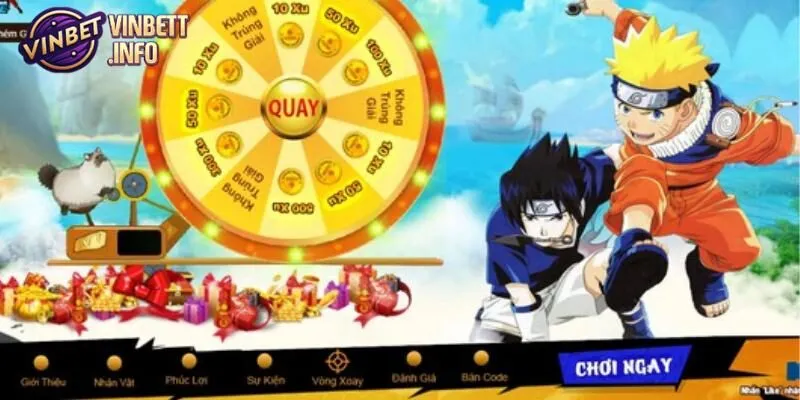 Quay Slot Naruto – Trò Chơi Nổ Hũ Siêu Hot Tại Vinbet 3 Vinbet giới thiệu hàng loạt chương trình ưu đãi cho người chơi