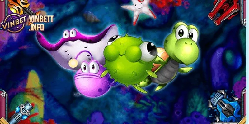 Bắn Cá Rùa Xanh Tại Vinbet - Cơ Hội Vàng Cho Người Chơi 4 Sử dụng vũ khí đặc biệt như pháo đại bác và tia laser để tiêu diệt cá